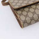 GUCCI GG Supreme Shoulder Bag PVC Beige Gold 94 02 050 Auth ep15966-14