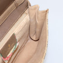 GUCCI GG Supreme Shoulder Bag PVC Beige Gold 94 02 050 Auth ep15966-19