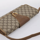 GUCCI GG Supreme Shoulder Bag PVC Beige Gold 94 02 050 Auth ep15966-6
