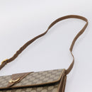 GUCCI GG Supreme Shoulder Bag PVC Beige Gold 94 02 050 Auth ep15966-8