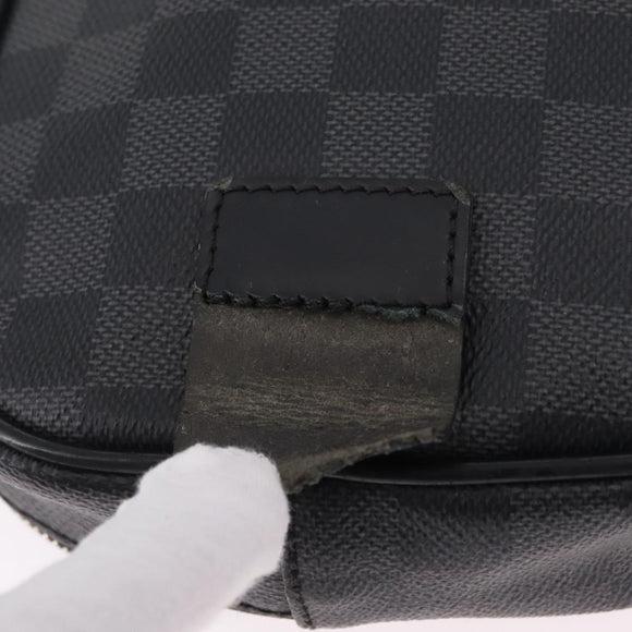 LOUIS VUITTON Damier Graphite Ambreil Shoulder Bag N41289 LV Auth ep15967