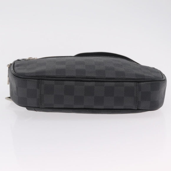 LOUIS VUITTON Damier Graphite Ambreil Shoulder Bag N41289 LV Auth ep15967