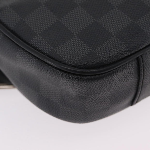 LOUIS VUITTON Damier Graphite Ambreil Shoulder Bag N41289 LV Auth ep15967