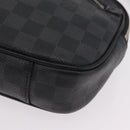 LOUIS VUITTON Damier Graphite Ambreil Shoulder Bag N41289 LV Auth ep15967-18