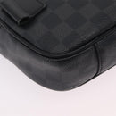 LOUIS VUITTON Damier Graphite Ambreil Shoulder Bag N41289 LV Auth ep15967-19