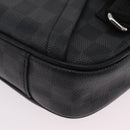 LOUIS VUITTON Damier Graphite Ambreil Shoulder Bag N41289 LV Auth ep15967-20