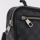 LOUIS VUITTON Damier Graphite Ambreil Shoulder Bag N41289 LV Auth ep15967-22