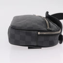 LOUIS VUITTON Damier Graphite Ambreil Shoulder Bag N41289 LV Auth ep15967-3