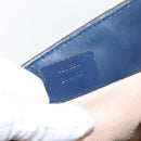 GUCCI GG Canvas Guccissima Hand Bag Leather 2way Blue Gold 428226 Auth ep15971-22