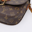 LOUIS VUITTON Monogram Saint Cloud MM Shoulder Bag M51243 LV Auth ep15973-15