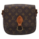 LOUIS VUITTON Monogram Saint Cloud MM Shoulder Bag M51243 LV Auth ep15973-13