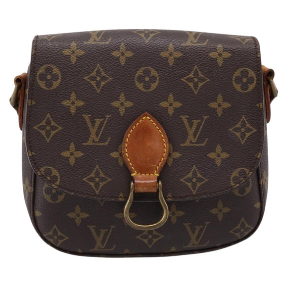 LOUIS VUITTON Monogram Saint Cloud MM Shoulder Bag M51243 LV Auth ep15973