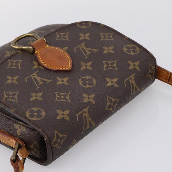 LOUIS VUITTON Monogram Saint Cloud MM Shoulder Bag M51243 LV Auth ep15973