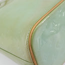 LOUIS VUITTON Monogram Vernis Houston Hand Bag Baby Blue M91005 LV Auth ep15974-17