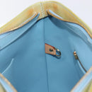 LOUIS VUITTON Monogram Vernis Houston Hand Bag Baby Blue M91005 LV Auth ep15974-22