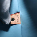 LOUIS VUITTON Monogram Vernis Houston Hand Bag Baby Blue M91005 LV Auth ep15974-12