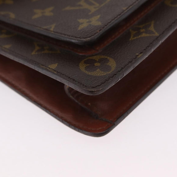 LOUIS VUITTON Monogram Monceau28 Hand Bag M51185 LV Auth ep15982