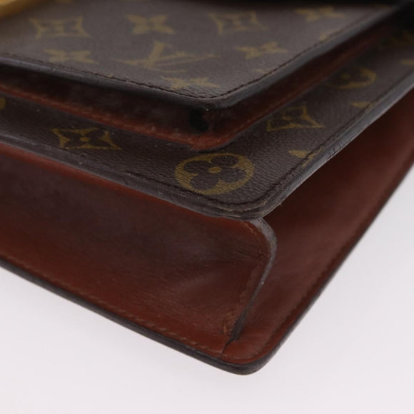 LOUIS VUITTON Monogram Monceau28 Hand Bag M51185 LV Auth ep15982