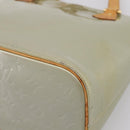 LOUIS VUITTON Monogram Vernis Houston Hand Bag Gris M91053 LV Auth ep15992-15