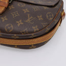 LOUIS VUITTON Monogram Jeune Fille GM Shoulder Bag M51225 LV Auth ep15993-15