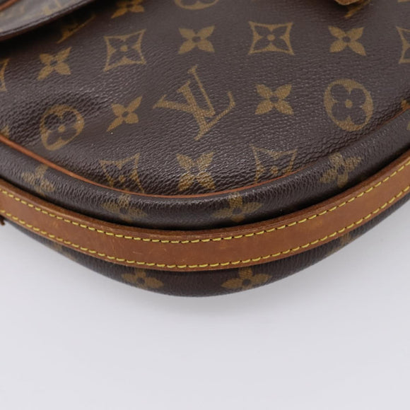 LOUIS VUITTON Monogram Jeune Fille GM Shoulder Bag M51225 LV Auth ep15993