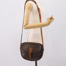LOUIS VUITTON Monogram Jeune Fille GM Shoulder Bag M51225 LV Auth ep15993-27