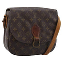 LOUIS VUITTON Monogram Saint Cloud GM Shoulder Bag M51242 LV Auth ep15994-1