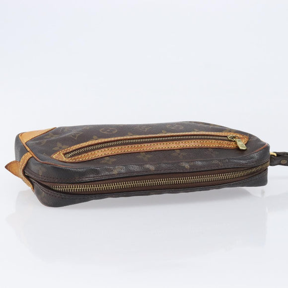 LOUIS VUITTON Monogram Marly Dragonne GM Clutch Bag M51825 LV Auth ep15995
