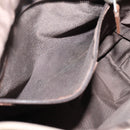 GUCCI GG Canvas Tote Bag Beige Silver 019 0402 Auth ep15996-24