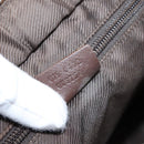 GUCCI GG Canvas Tote Bag Beige Silver 019 0402 Auth ep15996-12