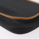 SAINT LAURENT Shoulder Bag PVC Canvas Black Gold Auth ep16000A-15