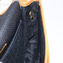 SAINT LAURENT Shoulder Bag PVC Canvas Black Gold Auth ep16000A-23