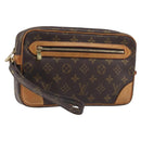 LOUIS VUITTON Monogram Marly Dragonne GM Clutch Bag M51825 LV Auth ep16004-1