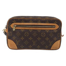 LOUIS VUITTON Monogram Marly Dragonne GM Clutch Bag M51825 LV Auth ep16004-13