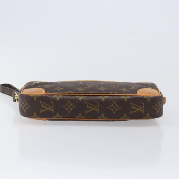 LOUIS VUITTON Monogram Marly Dragonne GM Clutch Bag M51825 LV Auth ep16004