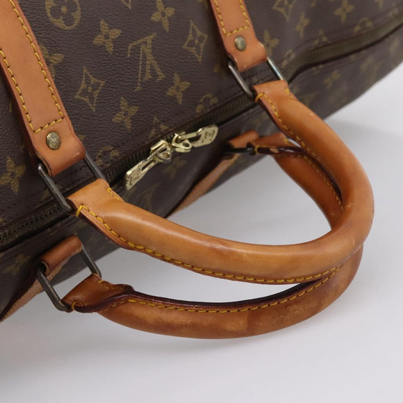 LOUIS VUITTON Monogram Keepall Bandouliere 60 Boston Bag M41412 LV Auth ep16005