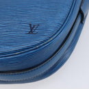 LOUIS VUITTON Epi Jeune Fille MM Shoulder Bag Toledo Blue M52155 LV Auth ep16006-16