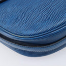 LOUIS VUITTON Epi Jeune Fille MM Shoulder Bag Toledo Blue M52155 LV Auth ep16006-17