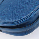 LOUIS VUITTON Epi Jeune Fille MM Shoulder Bag Toledo Blue M52155 LV Auth ep16006-19