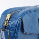 LOUIS VUITTON Epi Jeune Fille MM Shoulder Bag Toledo Blue M52155 LV Auth ep16006-21