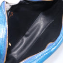 LOUIS VUITTON Epi Jeune Fille MM Shoulder Bag Toledo Blue M52155 LV Auth ep16006-10