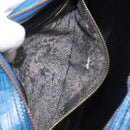 LOUIS VUITTON Epi Jeune Fille MM Shoulder Bag Toledo Blue M52155 LV Auth ep16006-11