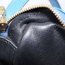 LOUIS VUITTON Epi Jeune Fille MM Shoulder Bag Toledo Blue M52155 LV Auth ep16006-12