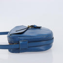 LOUIS VUITTON Epi Jeune Fille MM Shoulder Bag Toledo Blue M52155 LV Auth ep16006-4
