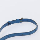 LOUIS VUITTON Epi Jeune Fille MM Shoulder Bag Toledo Blue M52155 LV Auth ep16006-15