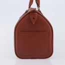 LOUIS VUITTON Epi Speedy 25 Hand Bag Brown M43013 LV Auth ep16007A-4