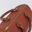 LOUIS VUITTON Epi Speedy 25 Hand Bag Brown M43013 LV Auth ep16007A-6
