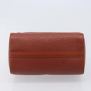 LOUIS VUITTON Epi Speedy 25 Hand Bag Brown M43013 LV Auth ep16007A-5