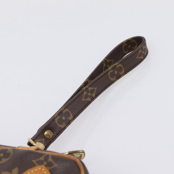 LOUIS VUITTON Monogram Marly Dragonne GM Clutch Bag M51825 LV Auth ep16010