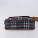 Burberrys Nova Check Shoulder Bag PVC Navy Auth ep16012-10